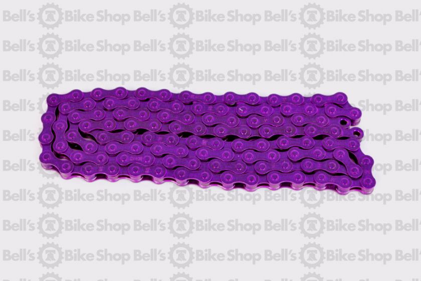 KMC Z410 Bike Chain Single Speed Fixed BMX Track PURPLE 766759912925 