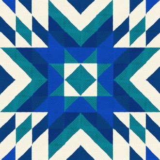 Lakota Star Quilt Afghan Blanket Crochet Pattern  