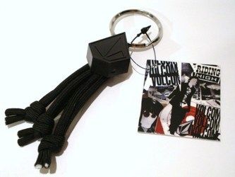 Volcom Stone Leash Plug Key Chain  