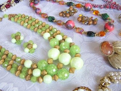   Vintage Costume Jewelry LOT Bellini Juliana Coro Many Signed 80+ Pcs