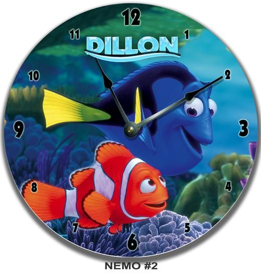 10.5 WALL CLOCKS choose from 30 designs  