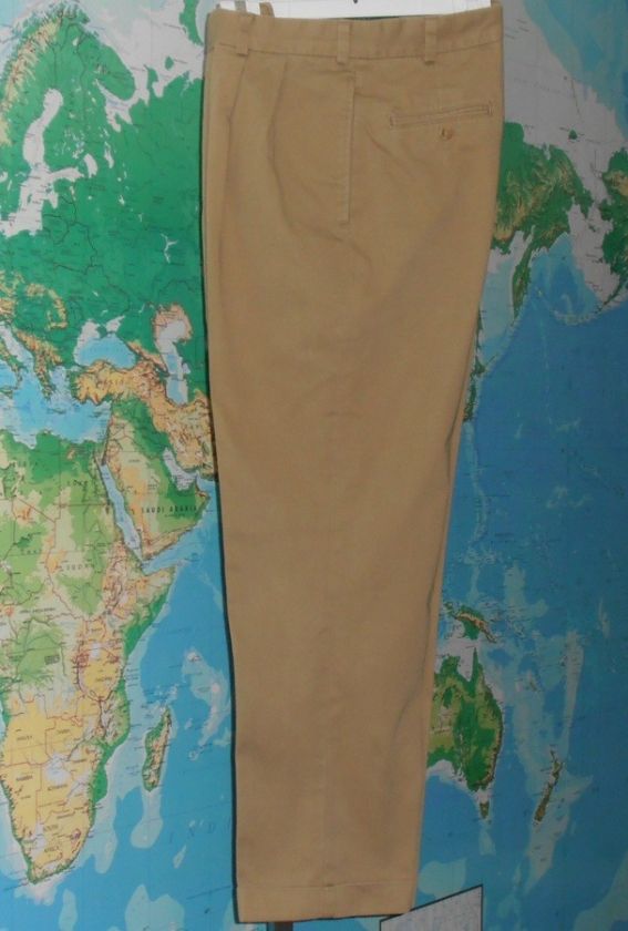 BILLS KHAKIS ~ M2P ~ Reverse Pleats, Standard Fit, Cuffs ~ 36 x 32 