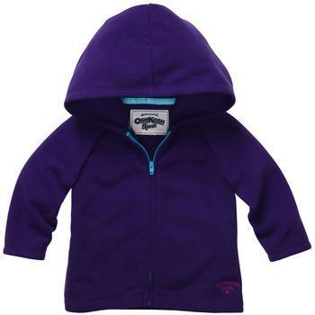 NWT OshKosh Infant/Toddler Girls Purple Fleece Hoodie   Was $24  