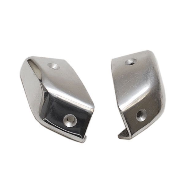 STRATOS CHAMPION STAINLESS RUB RAIL END CAP (SET OF 2  