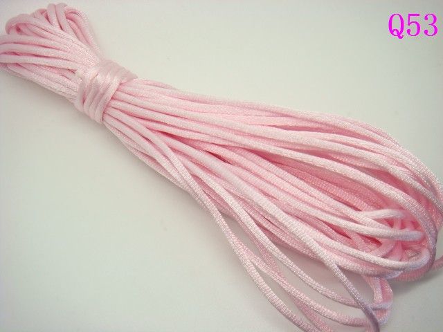 2mm Chinese Knot Rattail Nylon Stain Cord 10mm Mulit  