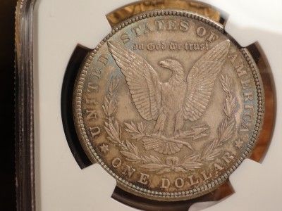   BLUE TONED OBV & REV NGC MS64 HIGH END 1900 MORGAN DOLLAR  