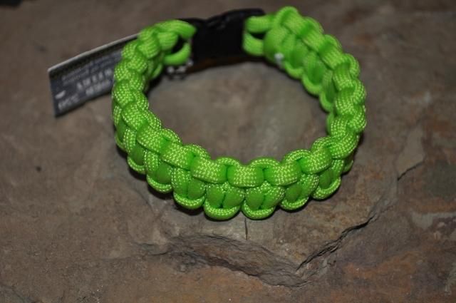 Genuine 550 Pound Test Military Grade Paracord Emergency Bracelet 