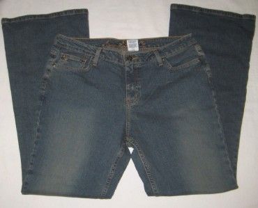 ARIZONA JEAN Flare Leg Cotton Stretch Denim 13R 34x32  