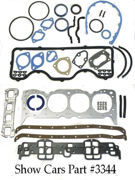 CHEVY IMPALA BEL AIR HI&LOW PERF 348 409 FELPRO GASKET REBUILD KIT SET 