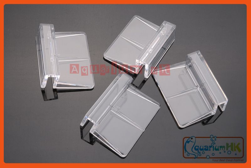 Aquarium Tank Glass Cover Plastic Clip Support Holder  