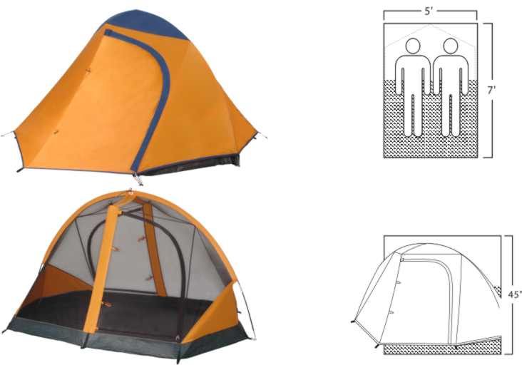 man light weight backpacking 4 season tent aluminum  