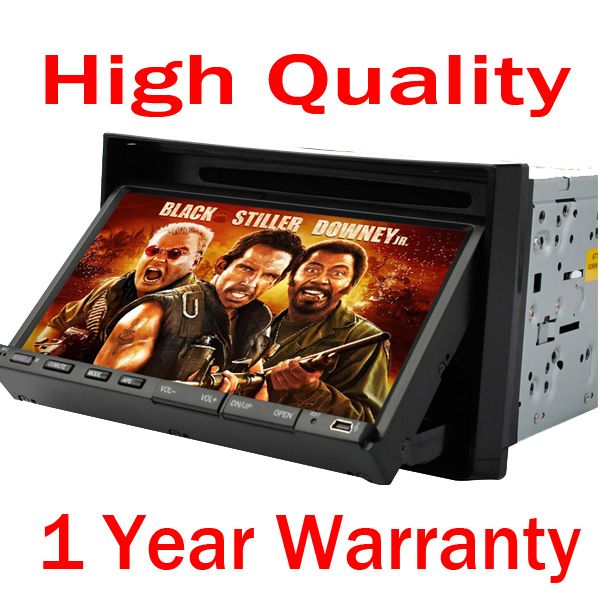   Din 7 Car DVD CD /4 Player SWC AM/FM Receiver Touch Screen  