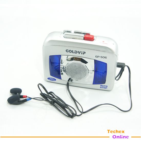 PORTABLE CASSETTE TAPE PLAYER VOICE SOUND RECORDER  