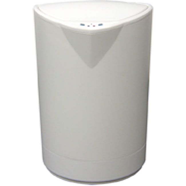 Nine Stars 2.1 gallon White Plastic Motion Sensor Trash Can DZT 8 2w