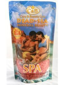 Medical natural bath salts bag from the dead sea Israel  Cosmetics 