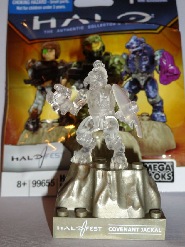   Halo Rare Halofest Pax Active Camo Jackal Figure Minifigure blocks