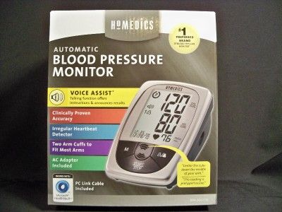 Homedics BPA 260 Automatic Blood Pressure Monitor (2 Arm Cuffs)  