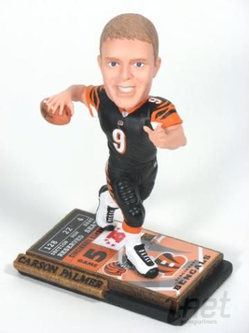 Carson Palmer Cincinnati Bengals NFL Bobblehead Nodder  