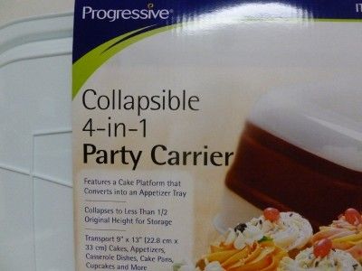 NEW Progressive Collapsible 4 in 1 Party Carrier  