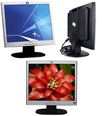   HP DC7600 Desktop Computer DVDRW + 17 Flat LCD Monitor Bundle  