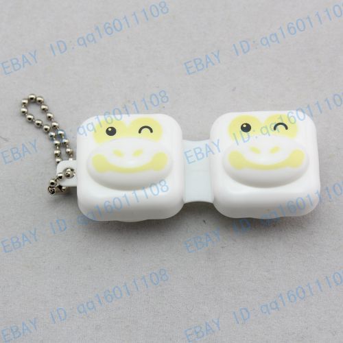 Cute Animal Face Contact Lens Case Holder Box C23  