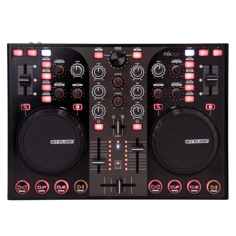 Reloop Mixage IE DJ USB/MIDI Controller Audio Interface  