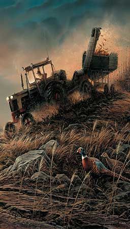 Terry Redlin Evening Harvest Pinnacle  