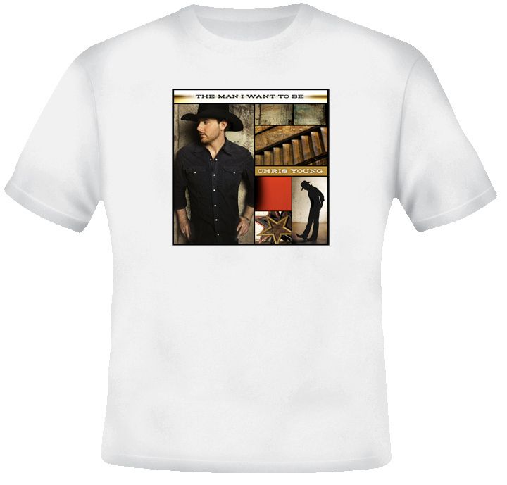 Chris Young country music singer t shirt ALL SIZES  