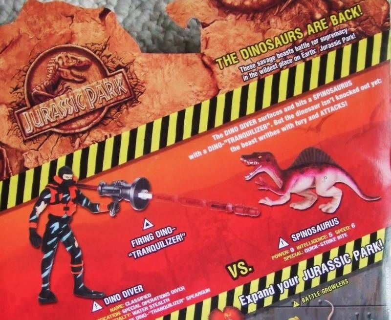 JURASSIC PARK TRACKER VS DINOSAUR ACTION FIGURE SET  