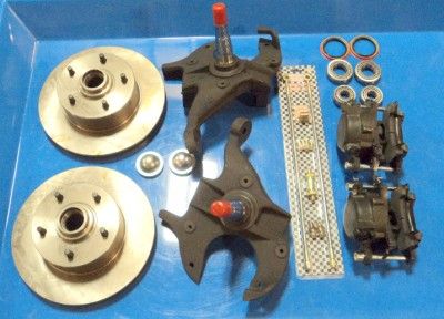   1972 Chevy A Body 2 Drop Disc Brake Conversion Kit Chevelle El Camino