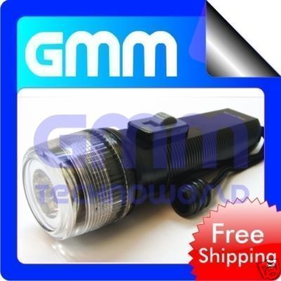 Scuba Diving LED Waterproof Dive Torch Light 30,000 lux  