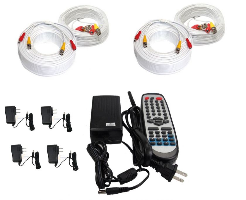 4ch CCTV DVR home security camera system w/500GB HDD  