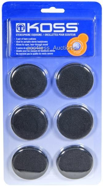 set of 3 pairs of replacement ear cushions