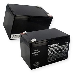 BATTERY REPL ENDURING CB12 12,UB12120ZH 12V 12AH 2 EA.  