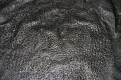 Genuine Exotic Ostrich Skin Black 13 SQFT 1st grade  