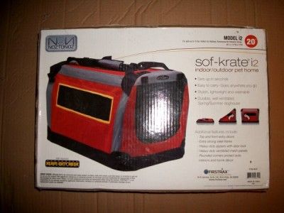   i2 SOFTCRATE DOG CRATE PET HOME CARRIER NOZTONOZ STRONG QUALITY SOFT