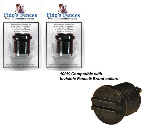 FIDOS FENCES BRAND BATTERY FOR INVISIBLE FENCE® R21  