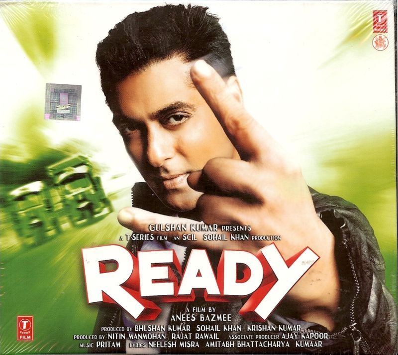 READY SALMAN KHAN, ASIN   INDIAN HINDI MOVIE MUSIC CD  