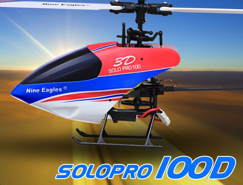   pro 100D 3D (280A) 6CH Flybarless RC Micro 3D Helicopter 2011  