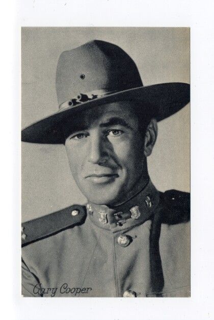 b9475   film actor Gary Cooper card  