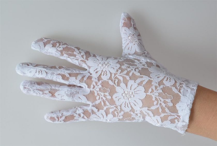 Evening Formal Wedding Stretch Satin Gloves Wrist Below Over Elbow or 