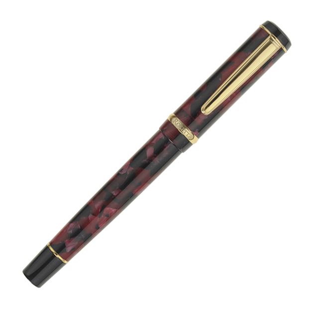 Rosetta MAGELLAN Fountain Pen BURGUNDY / GT F Nib  