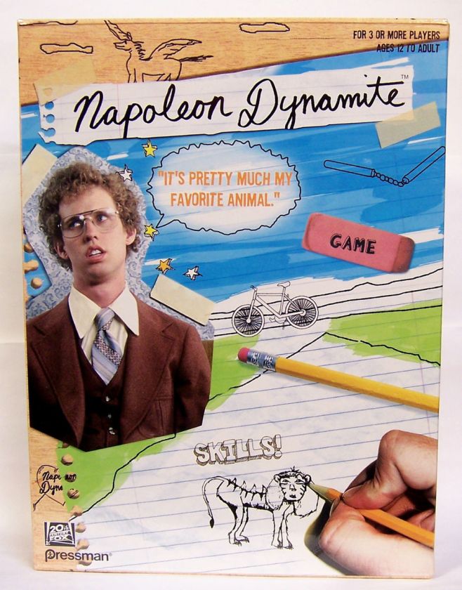   NAPOLEON DYNAMITE Movie Board Game Brand New SEALED & RARE  