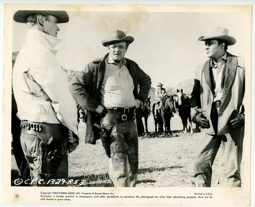 Photo~Van Heflin/Tab Hunter~Gunmans Walk (1958)60s TV  