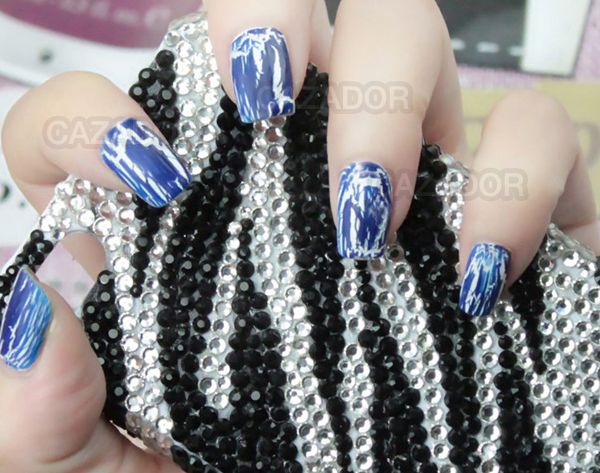 Color Shatter Pattern Crackle Crack Nail Art Polish Varnish  