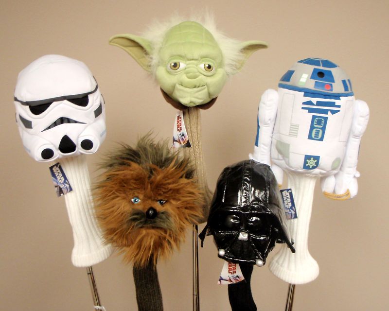 Star Wars Golf Headcovers Set of 5   NEW  