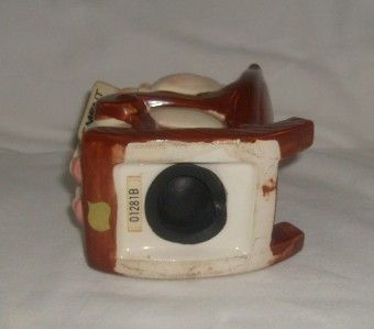 Vintage Granny Rocking Retirement Fund Bank Lefton  