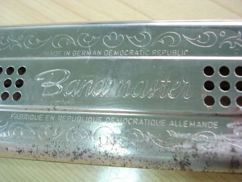 VINTAGE GERMAN BANDMASTER HARMONICA  