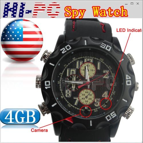   HD Watch Camera Cam DVR DV Pinhole Hidden Recorder Vedio NEW  