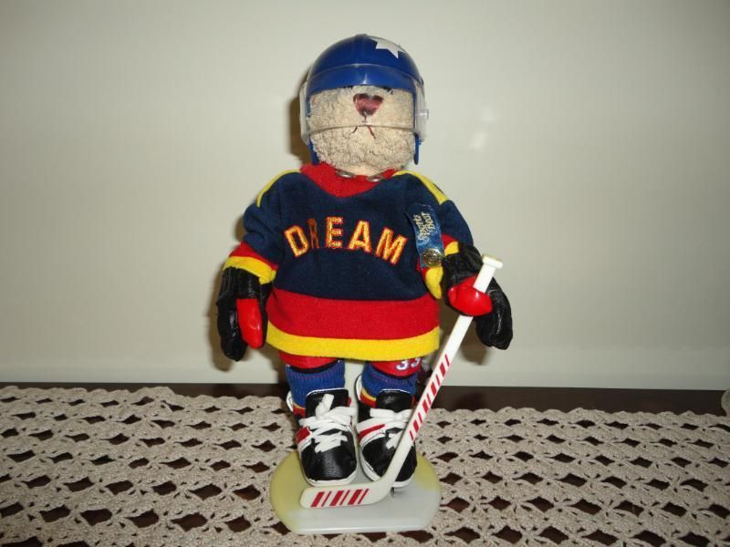 Brass Button Pickford Sports Bears HOCKEY  Flash   